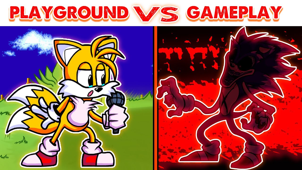 Fnf Character Test Gameplay Vs Playground Tail Exe Dark Tail Exe