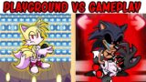 FNF Character Test | Gameplay VS Playground | Tails.EXE Dies | Goodbye World, BF kills Tails.EXE
