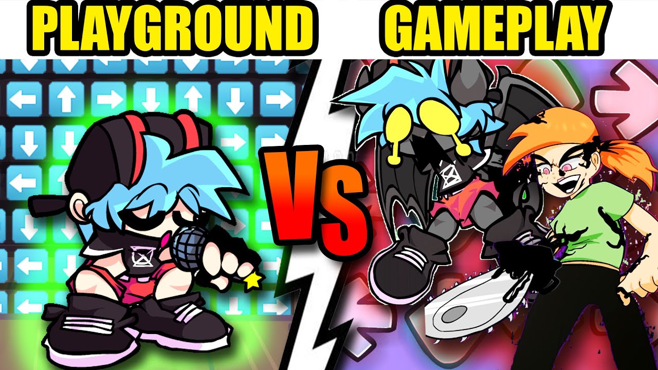 FNF Character Test | Gameplay VS Playground VS Beepie | Vicky | Extra ...