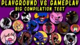 FNF Character Test  Gameplay VS Playground  big compilation test I monika exe tails exe sonic exe
