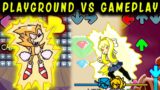 FNF Character Test  Gameplay VS Playground fleetway sonic monika lunatic