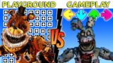 FNF Character Test – Gameplay vs My Playground – Five Nights at Freddy's Security Breach