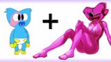 FNF KISSY MISSY + BABY HUGGY WUGGY = ??? | Friday Night Funkin and Poppy Playtime Animation meme