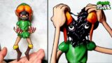 [FNF] Making Ben Drowned Sculpture Timelapse [Ben Drowned Mic Of Time] – Friday Night Funkin' Mod