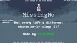 FNF – MissingNo but every turn a different character sings it!