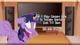 FNF Mod Characters Reacts | FNF X Pibby Concept Song || Vs Twilight Sparkle – Dusk Till Dawn | EPIC!