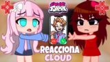 FNF Reacciona a Cloud FanGirl – Gacha Club