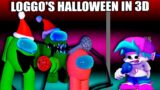 FNF VS Impostor in 3D (LOGGO'S HALLOWEEN) | Friday Night Funkin