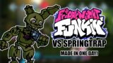 FNF VS SPRINGTRAP — (MOD MADE IN 1 DAY) GAMEPLAY/HARD
