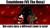 FNF: Vs. The Boss – Countdown but every turn, a different cover is used + MIDI IN DESC