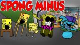 FNF vs SPONG but MINUS (SpongeBob)