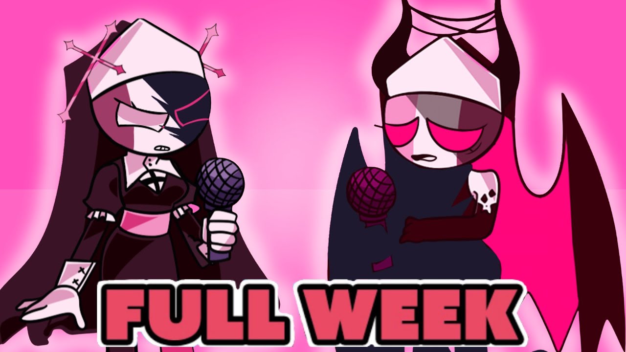 FRIDAY NIGHT FUNKIN EVIL Boyfriend VS Sarvente FULL WEEK "ROUND 2 ...