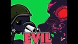 FRIDAY NIGHT FUNKIN MOD CORRUPTION peashooter VS EVIL BOYFRIEND FINAL plants vs rappers corrupted