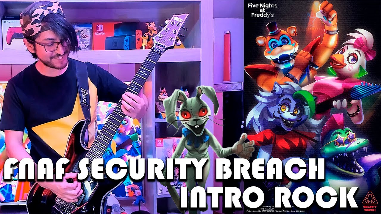 Five Nights at Freddy's Security Breach Intro Song Opening (Rock
