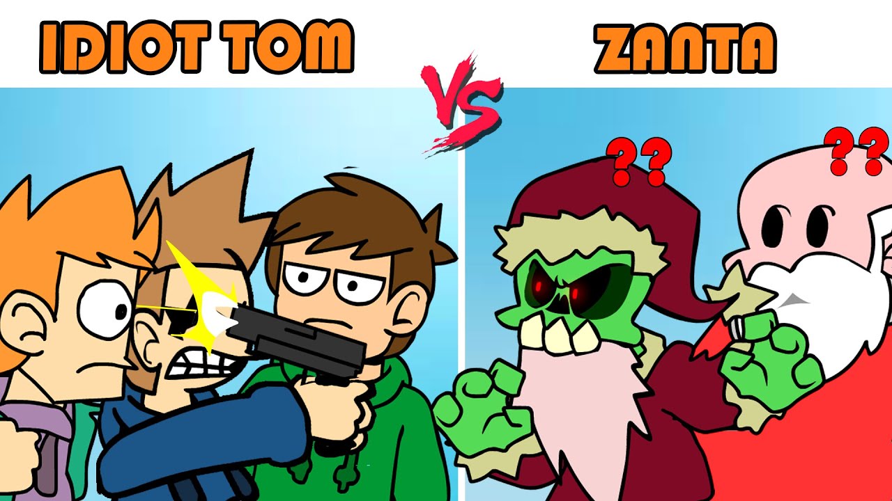 FnF Holiday Zanta but Tom is way more Idiot... | FnF Mod - New World videos