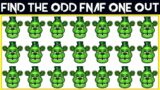 Fnaf Find The Difference #quiz 731 | Fnaf Security Breach Odd One Out | Find The odd Security Breach