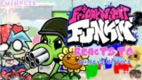 Fnf reacts to Plants vs. Rappers ~ /Fnf mod/ full week / PVZ mod/Zombies ~Hard/|Gacha club| twinflix