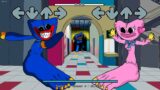 Foot Huggy Wuggy vs Foot Kissy Missy ALL Phase Characters / Playtime / FNF New Mod x Poppy Playtime