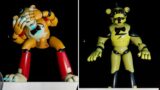 Freddy transforms into Golden Freddy behind the desk – Five Nights at Freddy's: Security Breach