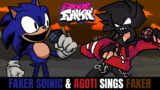 Friday Night Funkin Faker Sonic & Agoti Sings Faker!