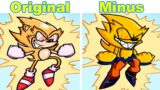 Friday Night Funkin – Original Super Sonic  vs  Minus Super Sonic (FNF MOD)