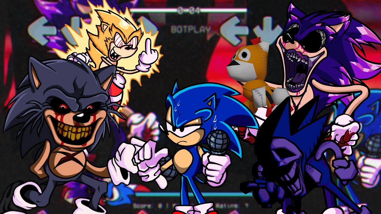 Friday Night Funkin: Sonic VS Sonic.EXE: OMNIPRESENT - New World videos