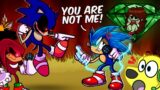 Friday Night Funkin but SONIC.EXE CONFRONTS HIMSELF… (Sonic vs Sonic.EXE) FNF Mods 136