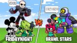 Friday Night Funkin` vs Brawl Stars | Minecraft Short Battles |