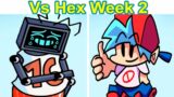 Friday Night Funkin vs Hex Week 2 ( The Weekend Update) (FNF MOD/HARD)