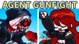 Friday Night Funkin': Agent BF & GF VS Hank (Gunfight – Executive Distortion Fanmade) [FNF Mod/HARD]