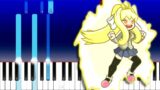 Friday Night Funkin' Chaos but Lunatic Monika Sings It (Piano Tutorial)