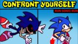 Friday Night Funkin' Confronting Yourself – Sonic.EXE VS Sonic | Run Sonic Run! (FNF Mod/Fake Sonic)
