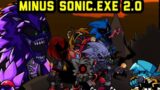 Friday Night Funkin' – Minus Sonic.EXE Round 2 FULL WEEK [Triple Trouble, You Can't Run] – FNF MODS