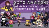 Friday Night Funkin' : Octo Amazone, but every turn a different cover is used (BETADCIU)
