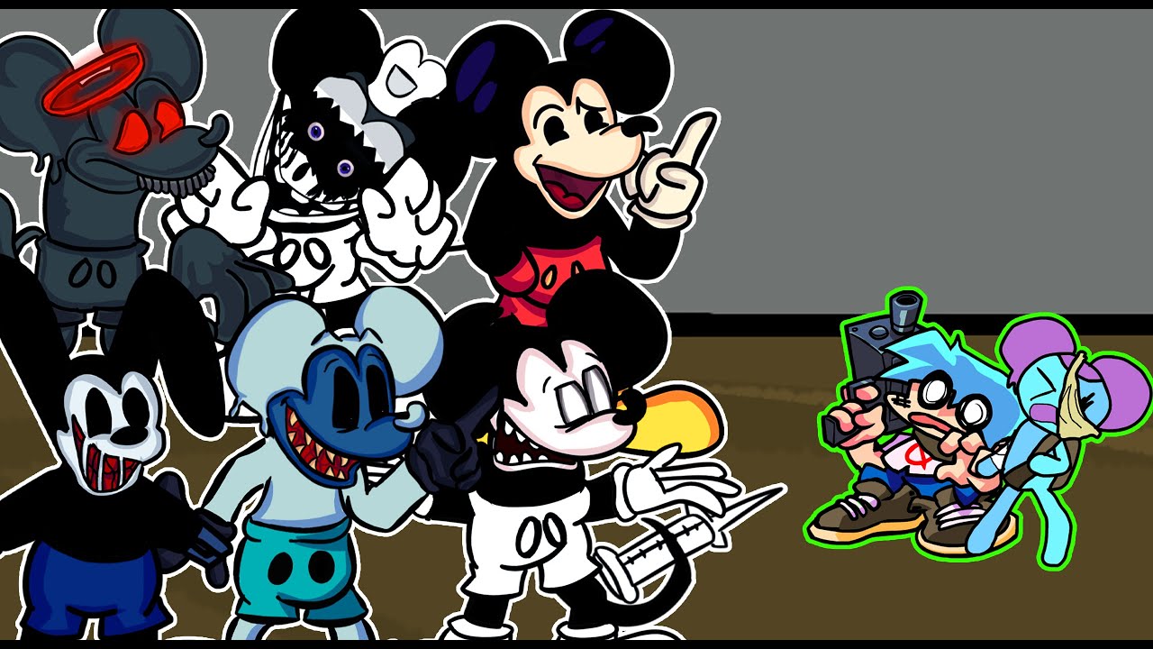 Friday Night Funkin Pibby Bf Vs Treasure Island Mouse Avi Oswald