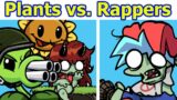 Friday Night Funkin': Plants VS Rappers FULL WEEK + Cutscene (All Secrets/Endings) (FNF Mod)