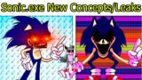 Friday Night Funkin' Sonic.exe New Leaks/Concepts FNF Mod #7