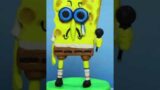 Friday Night Funkin' Spongebob mod from FNF made from polymer clay, sculpture timelapse #shorts
