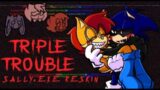 Friday Night Funkin' – Triple Trouble Sally.EXE (TT Cover) FNF MODS