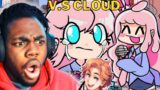 Friday Night Funkin' – V.S Cloud FULL WEEK + Cutscenes & Ending | FNF Mod Hard (Senpai Fangirl)