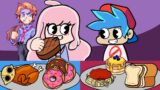 Friday Night Funkin' VS Cloud MUKBANG ANIMATION | BOYFRIEND VS CLOUD |  FNF