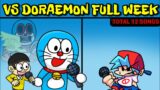 Friday Night Funkin' VS Doraemon FULL WEEK + Cutscenes | Doraemon Horror (FNF MOD/Hard)