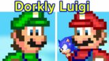 Friday Night Funkin' VS Dorkly Luigi + VS Mario & Sonic | For Hire Song (FNF Mod/Hard)