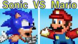 Friday Night Funkin' VS Dorkly Sonic VS Mario (For Hire Song) FNF Mod