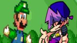 Friday Night Funkin' – V.S. Dorky Luigi [D-Side Dorkly Sonic] – FNF MODS [HARD]
