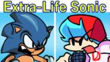 Friday Night Funkin' VS Extra-Life Sonic (High-Effort Revival) FNF Mod
