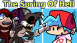 Friday Night Funkin' VS Horror Tails,Knuckles & Cream (The Spring Of Hell) (All Secrets/Cutscenes)