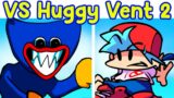 Friday Night Funkin' VS Huggy Wuggy In Vent Phase 2 (FNF Mod) (Poppy Playtime/Horror)
