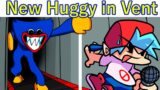 Friday Night Funkin' VS New Huggy Wuggy In Vent, but It's first person (FNF Mod) Poppy Playtime