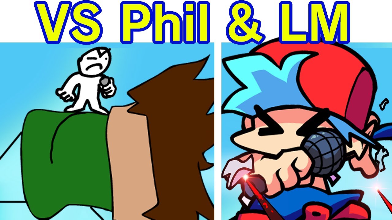 Friday Night Funkin' VS Phil, Boss & Little Man Full Week + Cutscenes ...